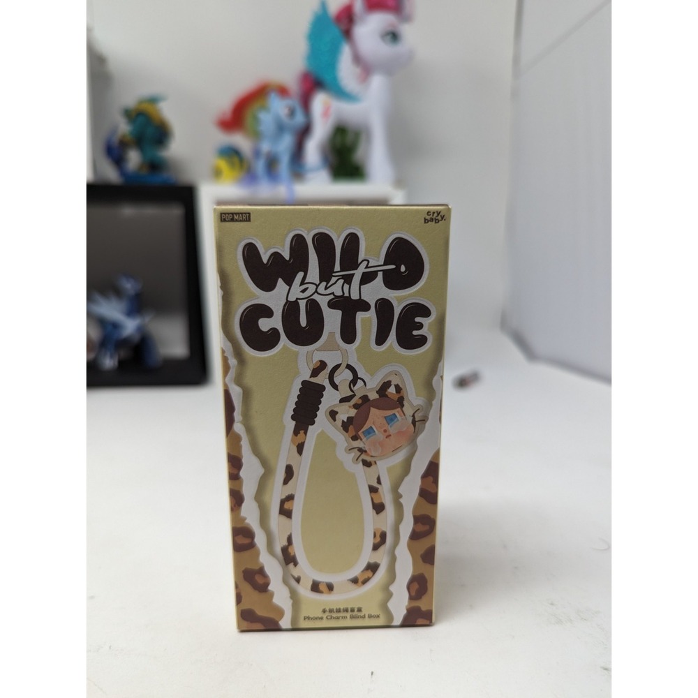 POPMART Crybaby Wild But Cutie Phone Charm Camo Cutie